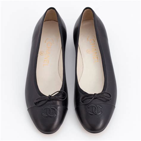 chanel ballerina 37|Chanel flats for sale.